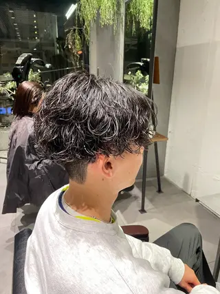 ショート パーマ メンズ 🔱メンズパーマ特化 🔱山下和輝のヘアスタイル