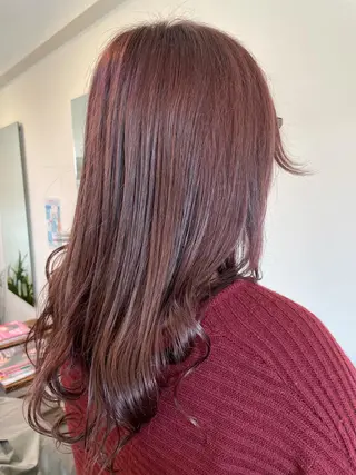 ロング カラー 悠 亜のマツエク・マツパデザイン