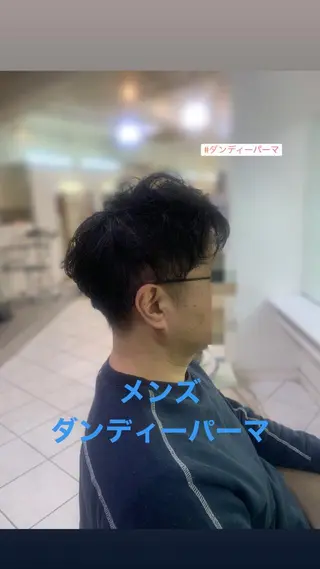 ショート パーマ メンズ ～増田 勇輝～のヘアスタイル