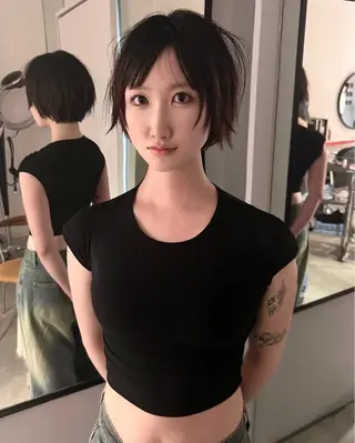 ショート 丹治 一輝ボブ/ショートのヘアスタイル