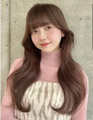 ミディアム 静岡/草薙パーマ メンズバレイヤージュのヘアスタイル