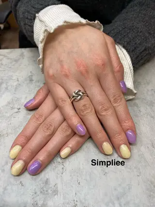 ネイル シンプリー🧚🏻 ワン👗渋谷店もえなのネイルデザイン