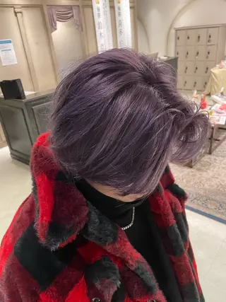 カラー メンズ アレクサンドルオブカラーズ金沢所属・喜多 伯斗のヘアスタイル