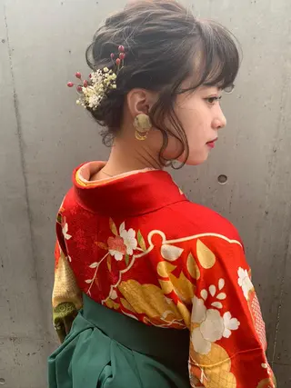 kamito okimono所属・着付け.ヘアセット 橋本晃のその他イメージ