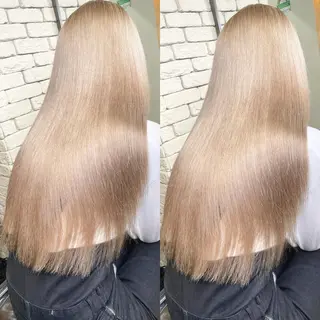 ロング カラー ヘアアレンジ 色気グレージュ 🤍kosuke🤍のヘアスタイル