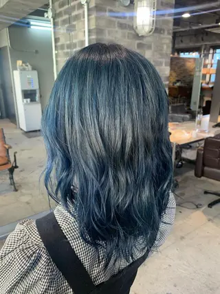 ミディアム カラー ヘアアレンジ 似合わせ×美髪改善✨ Yutoのヘアスタイル