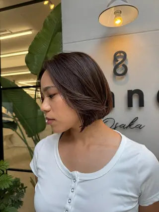 ショート アサト チヨノのヘアスタイル