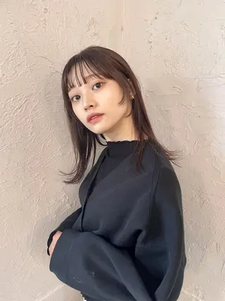 セミロング メグ＊柏＊アメリ＊個 室キッズスペースありのヘアスタイル