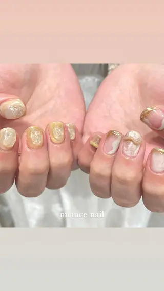 ネイル 淡色ネイル 🎀moeのネイルデザイン