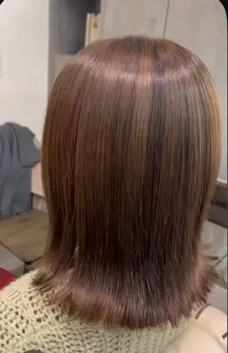 ミディアム 小沼 和香那のヘアスタイル