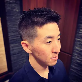 ショート メンズ HIROGINZA ヒロ銀座 青山所属・マツオ リュウホウ🐉のヘアスタイル
