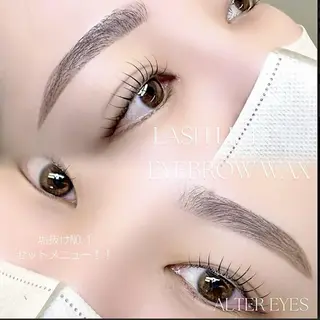 マツエク・マツパ ALTER EYES AKINAのマツエク・マツパデザイン