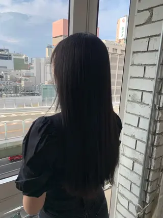 セミロング 🌶推しカラー RINA🌶´-のヘアスタイル