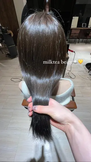 セミロング レイヤーカット/韓国 ヘア/LILICAのヘアスタイル