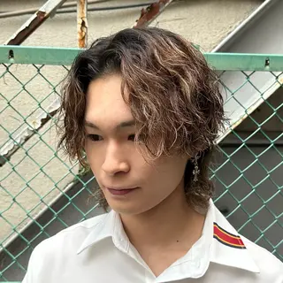 ショート パーマ メンズ パーマ職人 渡邊　優雅のヘアスタイル