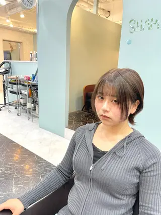 ショート 亀川蓮 Agu hairのヘアスタイル