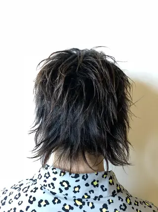 ショート カラー パーマ メンズ メンズカット 三村洸斗のヘアスタイル