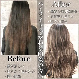 ロング カラー MiL所属・✨ハイトーン✨ 濱田知孝のヘアスタイル