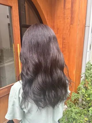 セミロング カラー BEL髪質改善&カラ ー🩵元町KAZUAのヘアスタイル