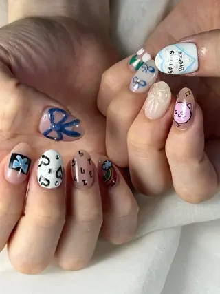 ネイル うにゃねいる🌷 Mayaのネイルデザイン