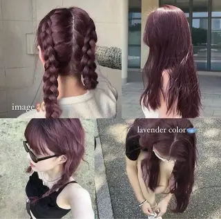 ロング *⋆꒰ঌまろやか暖色 まな🥣🪽のヘアスタイル