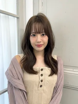 セミロング 髪質改善/艶髪 MINAMIのヘアスタイル