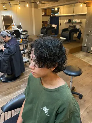ショート 松原 亜琉のヘアスタイル