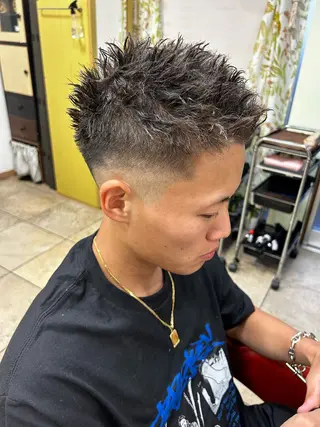 ショート パーマ ブルームーン所属・モリタ ミツキのヘアスタイル