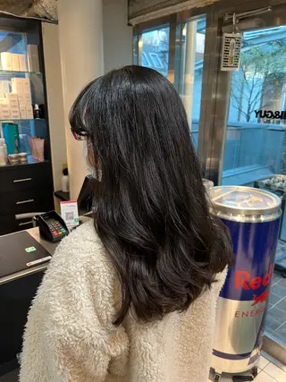 ロング パーマ 【レイヤーカット】 キサヌキミワのヘアスタイル