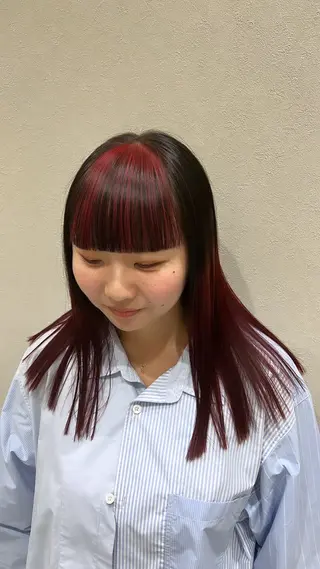 ミディアム カラー 透明感カラー/ボブ/ nanamiのヘアスタイル