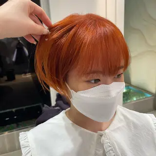 ショート カラー nameless miichiのヘアスタイル
