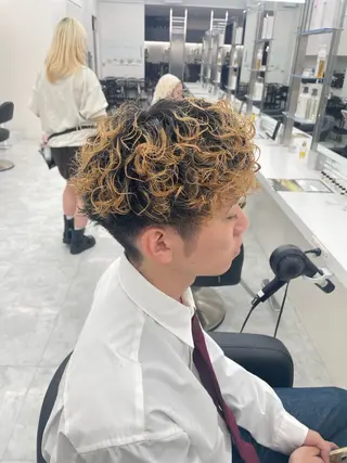 パーマ メンズ SEIGO/カット /メンズパーマ🔥のヘアスタイル