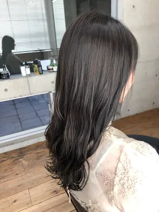 ロング カラー nagisa /縮毛矯正のヘアスタイル