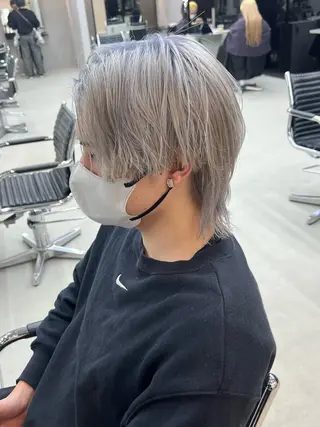 カラー メンズ 吉沢遣人/レイヤー 艶カラー/パーマのヘアスタイル