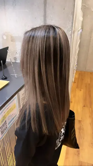 ロング カラー SALOWIN 栄３丁目店所属・福田 修平💎 髪質改善/美髪矯正のヘアスタイル