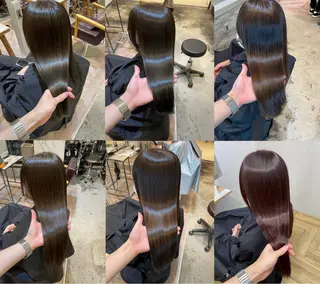 ロング 艶髪/縮毛矯正/ Core mikuaのヘアスタイル