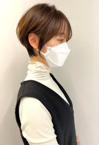 ショート カラー HACCH （ハッチ）所属・🪼ボブ/ハイトーン /髪質改善🪼のヘアスタイル