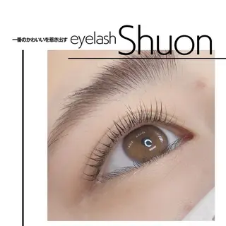 マツエク・マツパ shuon 国分寺のマツエク・マツパデザイン