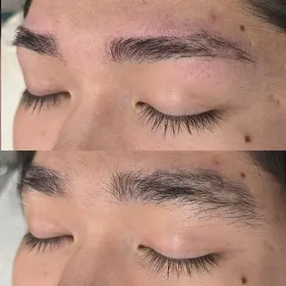 メンズ フジ ワラのマツエク・マツパデザイン