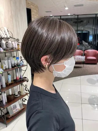 ショート カラー mina🌿無料ショ ートカット募集中🚨のヘアスタイル
