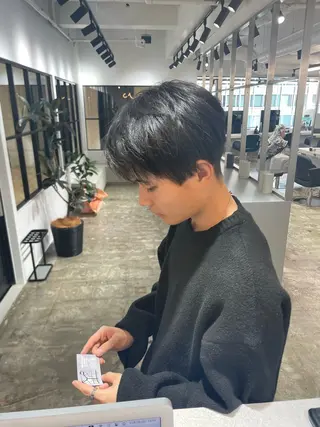 メンズ 髪質改善/艶カラー Hiroakiのヘアスタイル