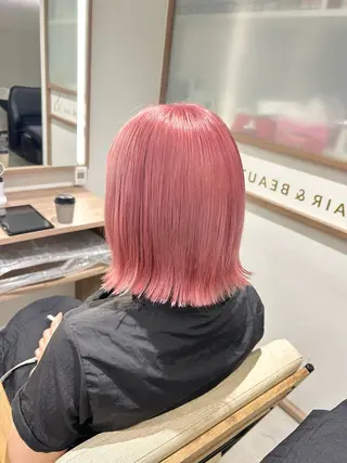 ミディアム カラー 🎀透明感カラー🎀 mikaのヘアスタイル