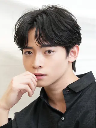 パーマ メンズ haruto ／パーマモデル募集中のヘアスタイル