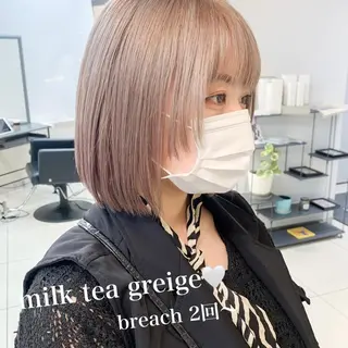 ショート カラー raika .のヘアスタイル