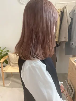 セミロング カラー fit stand所属・fit stand /HIIRAGIのヘアスタイル