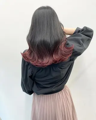 ロング 公式 Ease by amble luxeのヘアスタイル