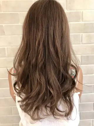 ロング カラー 艶髪カラー&ウルフ フルカワ ヒロズミのヘアスタイル