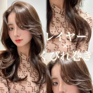 セミロング 原宿/似合わせ/髪質 改善/レイヤー/優希のヘアスタイル