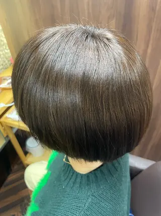 ショート カラー katae sayoriのヘアスタイル