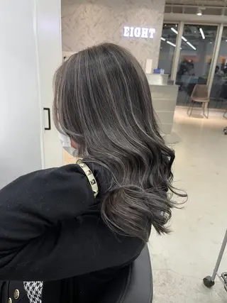 セミロング himeka🪽 アレンジ/ブリーチのヘアスタイル